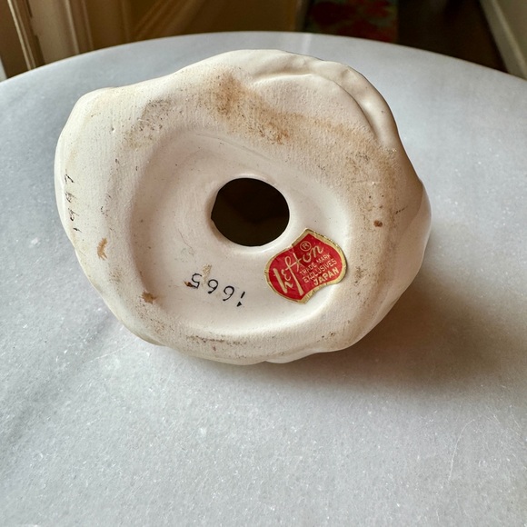 Vintage Lefton Christmas Girl with Tree MCM Japan - Picture 3 of 7